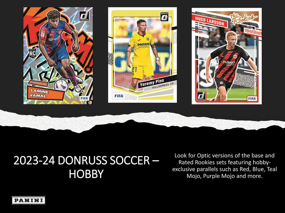 2023/24 Panini Donruss Soccer Hobby Box Sealed Case Break