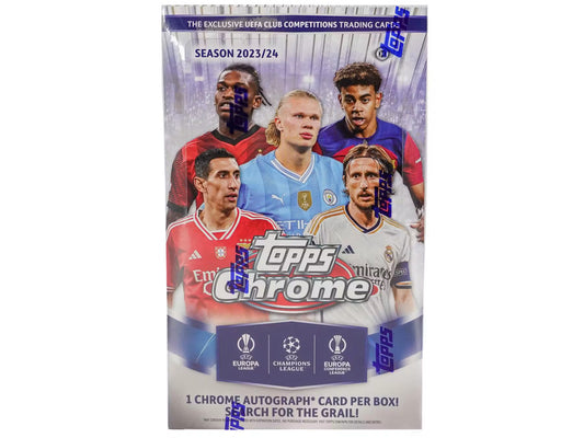 2023/24 Topps UEFA Club Competitions Soccer Hobby Sealed Case Break