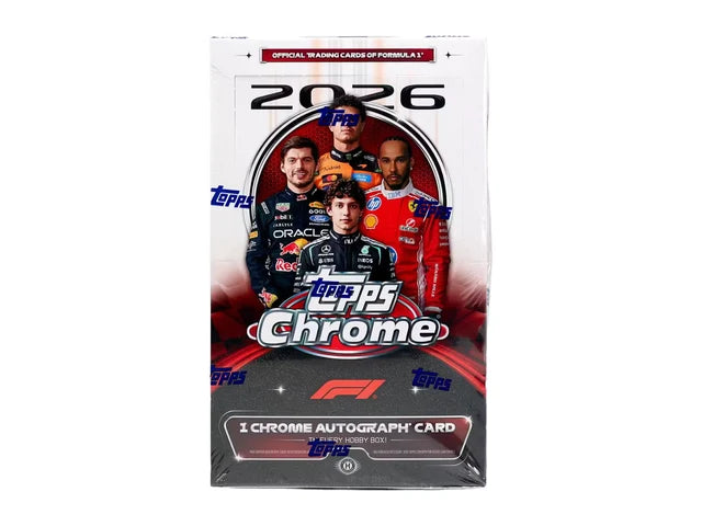 2026 Topps Chrome F1 Formula 1 Hobby Box
