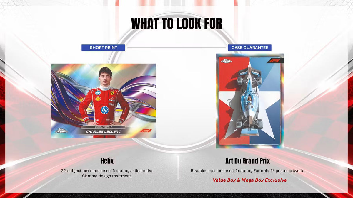 2026 Topps Chrome F1 Formula 1 Hobby Box