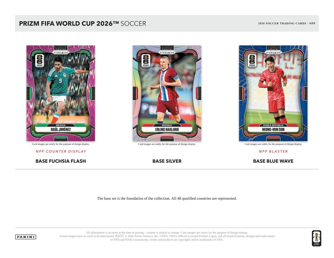 2026 Panini Prizm FIFA World Cup Soccer Hobby Box