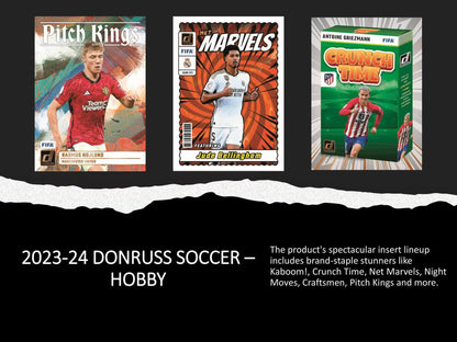 2023/24 Panini Donruss Soccer Hobby Box Sealed Case Break