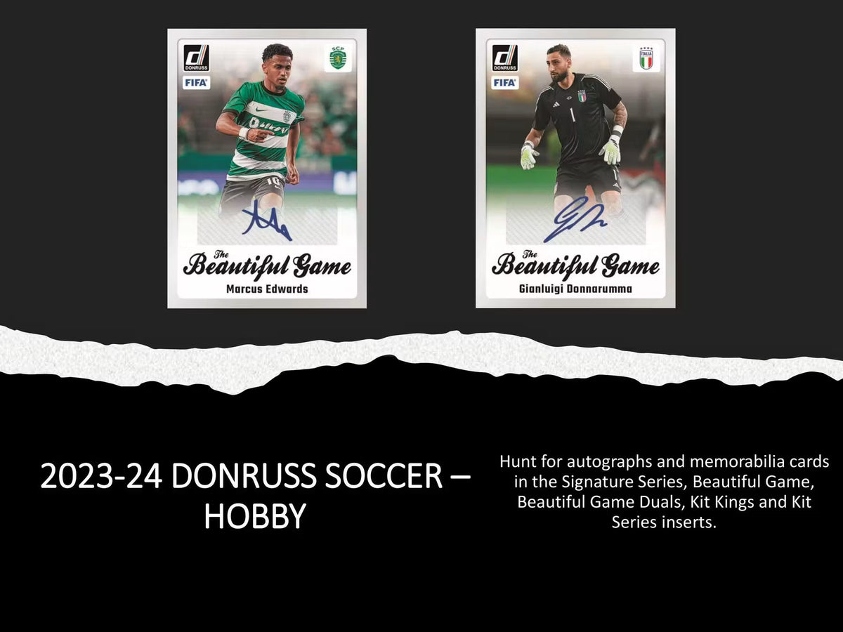 2023/24 Panini Donruss Soccer Hobby Box Sealed Case Break