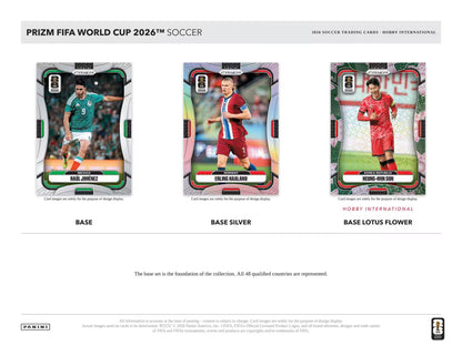 2026 Panini Prizm FIFA World Cup Soccer Hobby International 12-Box Sealed Case Break